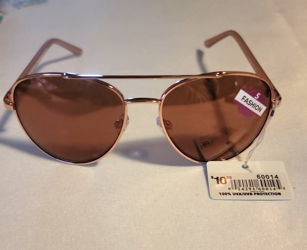 Piranha Women's Fashion Sunglasses Style #60014 Aviator Taupe